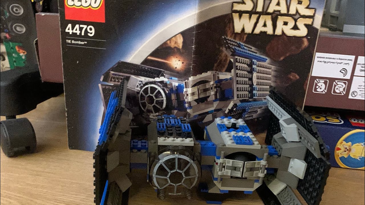 Обзор лего star wars 4479 tie bomber