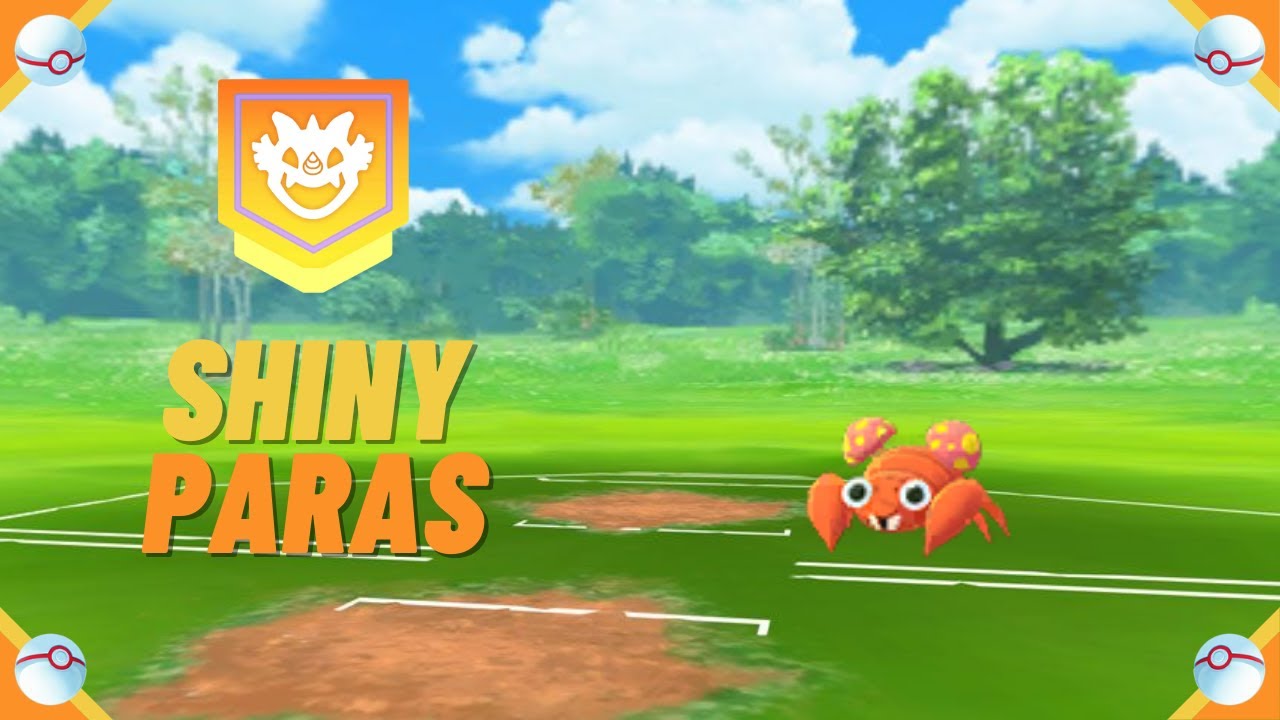 A Wild ✨ Shiny Paras ✨ Appeared! [Pokemon GO] 