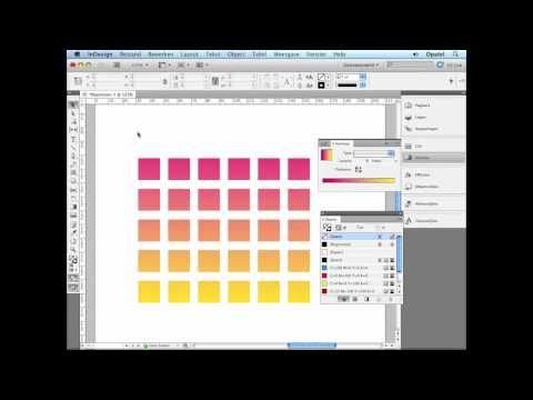 Video: Hoe maak ik een verloop transparant in InDesign?
