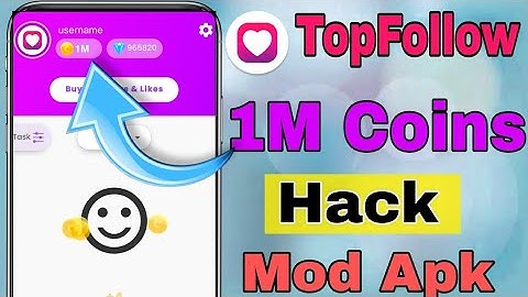 Top follow unlimited coins hack | top follow mod apk | how To get unlimited coins topfollw app