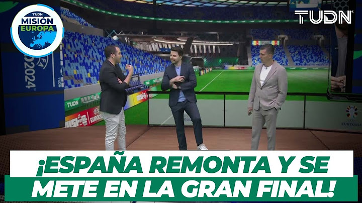 MISIÓN EUROPA: ¡España es el primer finalista de la Euro! ¿Lamine es un futuro Balón de Oro? | TUDN