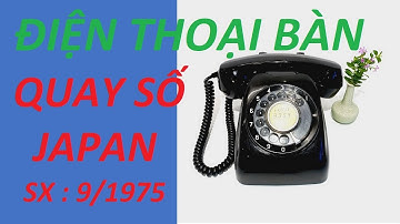 Điện thoại bàn quay số cổ xưa DTB002 - phúc phong thủy