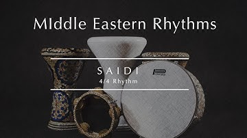 MIDDLE EASTERN RHYTHMS | SAIDI 4/4 🎶Listen, Dance & Play + 30min