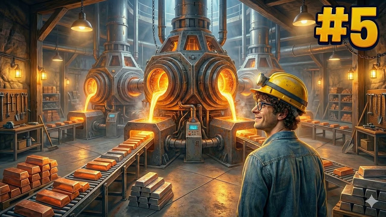 INDUSTRIAL PRODUCTION | MineMogul #05 - No Commentary Chill Gameplay