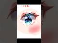 【イラストメイキング】きれいな目の描き方/目イキング　#shorts #イラストメイキング #イラスト 　#講座