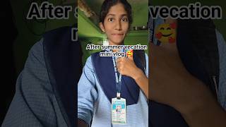 after summer vecation mini vlog #swagatikaritu #minivlog #sambalpurivloger #ytshorts #viral #tending