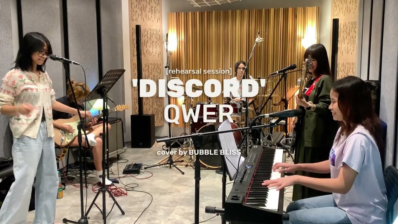 [rehearsal session] QWER - Discord (Japanese Ver.) | Cover by BUBBLE BLISS