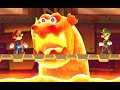 New Super Mario Bros. U - All Castle Bosses (2 Player)