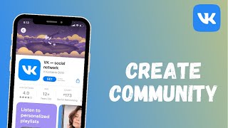 How to Create a Community on VK App | 2021 screenshot 4