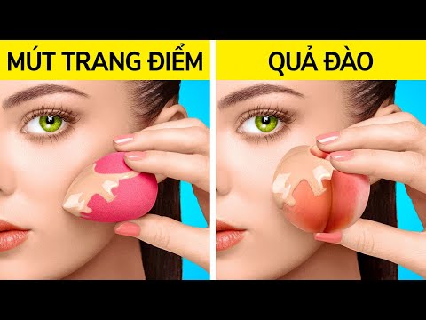 THỦ THUẬT TRANG ĐIỂM & MẸO LÀM ĐẸP TUYỆT VỜI ĐÁNG THỬ