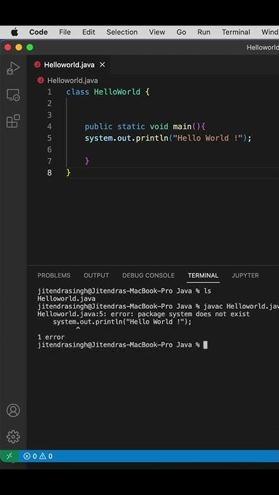 HelloWorld code in Java | Why “Hello World” Is The Perfect Launching ...