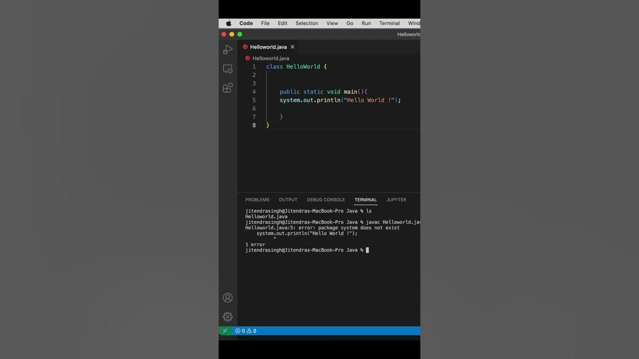 HelloWorld code in Java | Why “Hello World” Is The Perfect Launching ...