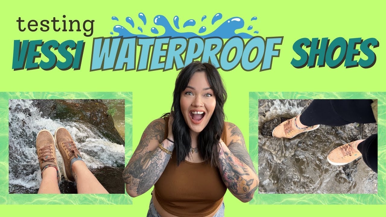 Testing Vessi Waterproof Shoes Travel approved YouTube