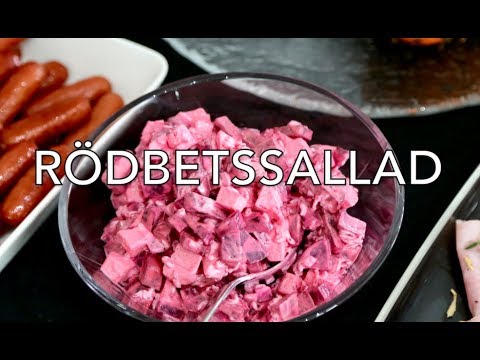 Video: Hur Man Gör Rödbetasallad Med Nötter