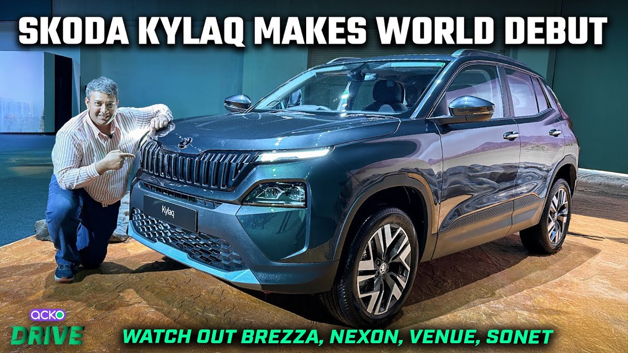 Skoda Kylaq First Look| Subcompact SUV, Big Dreams