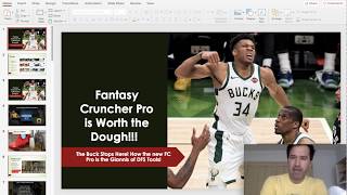 Bridge the Gap DFS: Fantasy Cruncher Pro is Worth the Dough! Part 1: The Buck Stops Here!