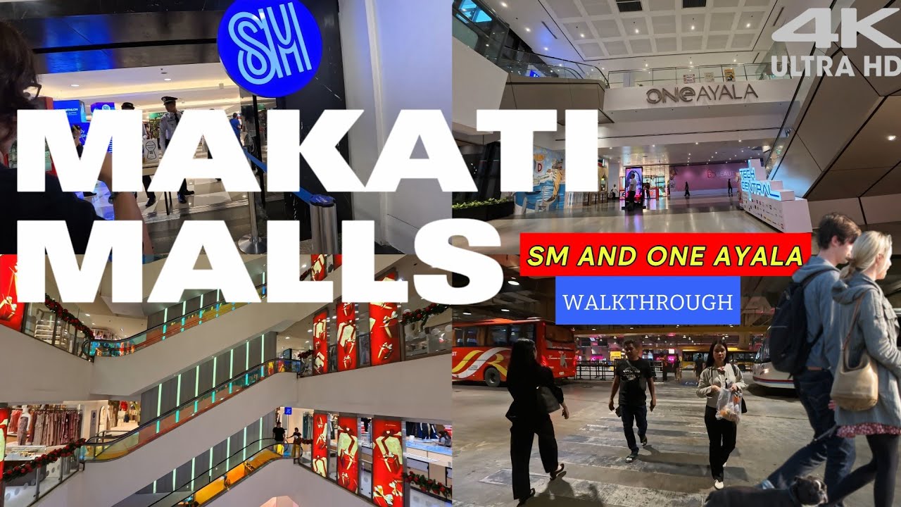 BIYAHENG MAKATI || Ultimate Retail Therapy 🇵🇭 SM Makati + One Ayala Mall ADVENTURE [4K]