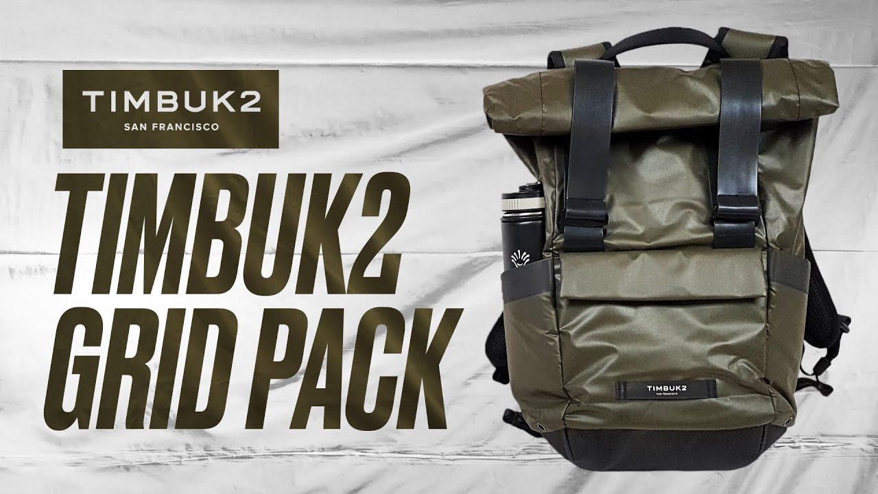 Timbuk2 Grid Backpack - AWESOME LIGHTWEIGHT ROLL-TOP PACK