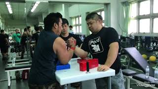 Yoshinobu Kanai vs Thai armwrestlers  14/10/2017
