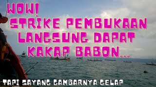 Mancing Laut Teluk Semaka | Strike Kakap Babon