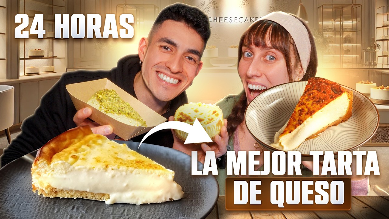 24 HORAS en busca de la MEJOR TARTA de QUESO de VALENCIA - CASTELLÓN