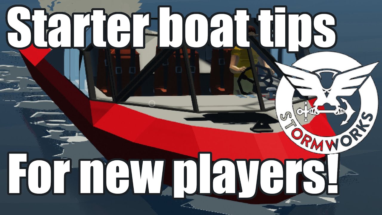 10 Starter boat tips for Stormworks Beginners YouTube