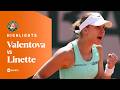 Tereza Valentova vs Magda Linette | Round One | Roland Garros 2026 Highlights 🇫🇷