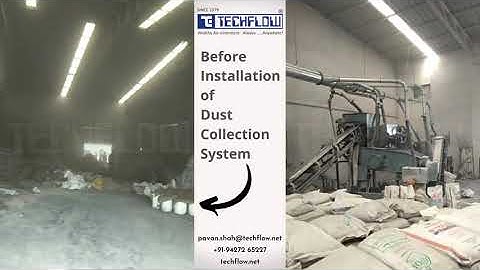 Dust Collection System Before & After Installation - TECHFLOW