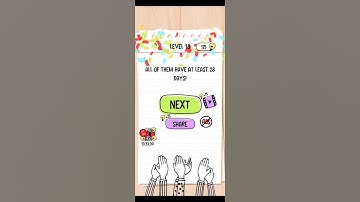 lvl 18 Braintest How many month have 28 days