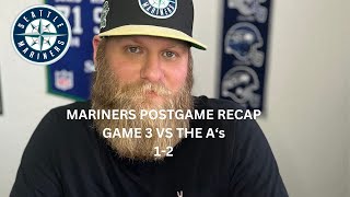 Seattle Mariners Postgame Recap: Baseball :(  (1-2)