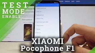 How to Boot into Test Mode in XIAOMI Pocophone F1 - CIT MODE / Hardware Test screenshot 5