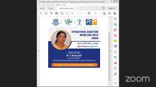 Structural Equation Modeling with AMOS