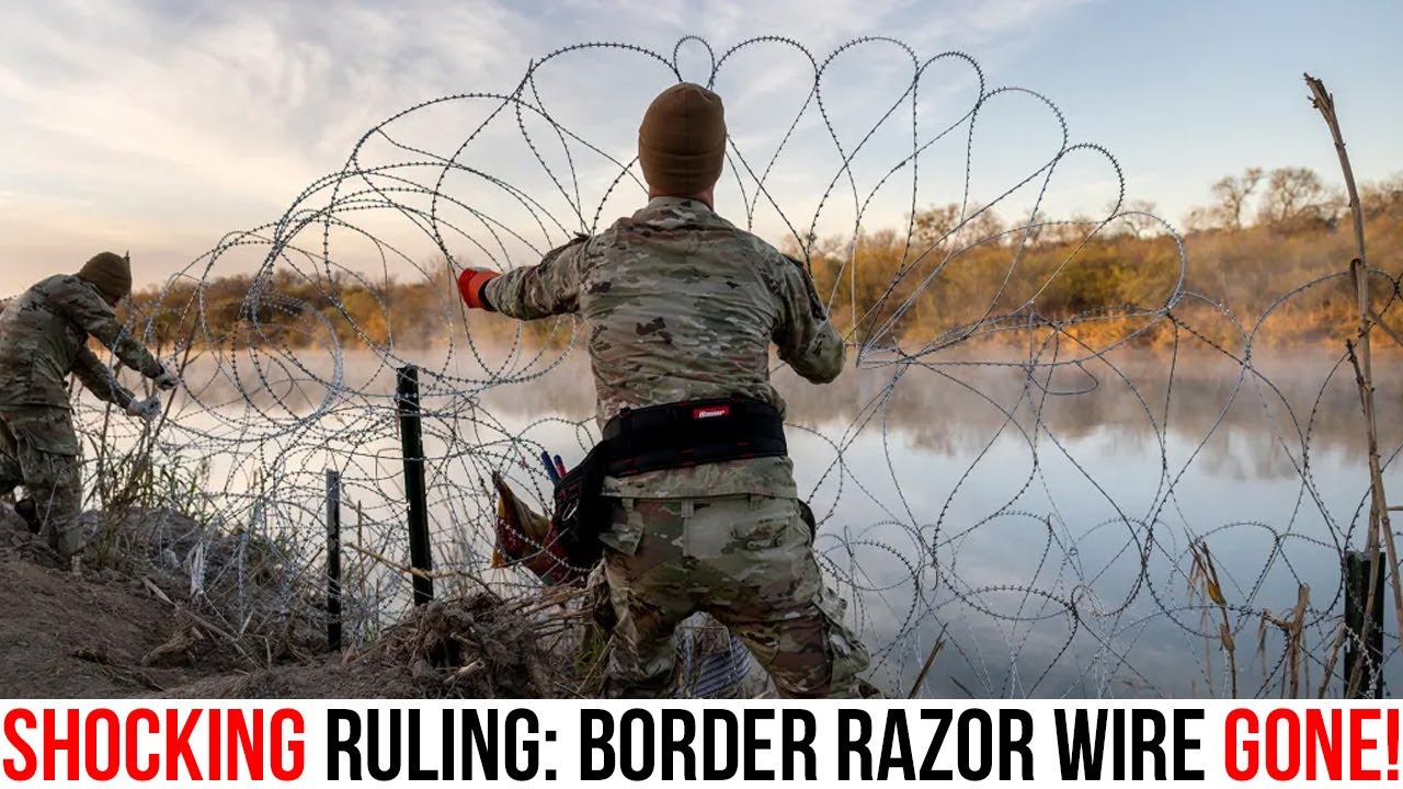 Supreme Court Sides With Biden Allows Razor Wire Removed at Border ...