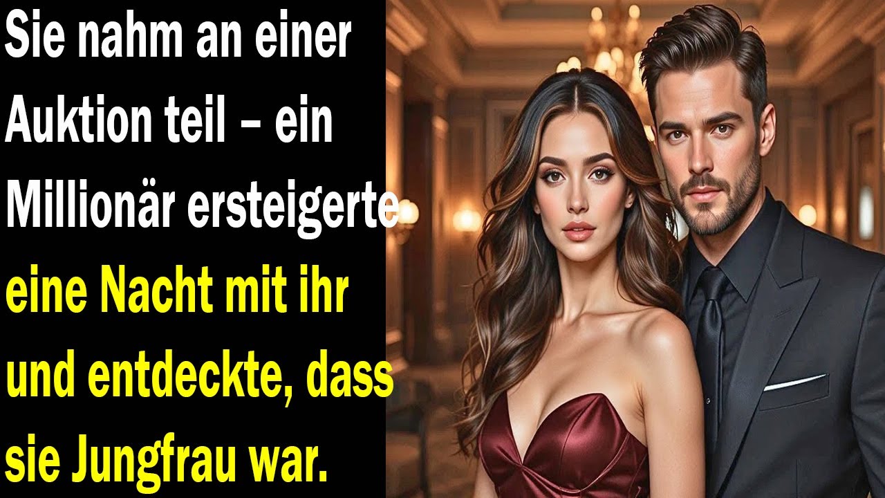Er ersteigerte eine Nacht mit ihr – und entdeckte, dass sie unschuldig war. Alles änderte sich.
