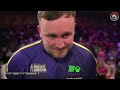 Luke Littler and Michael van Gerwen react to DOMINANT 2025 World Darts Championship final 🎯