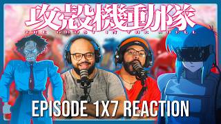 First Time Watching The Ghost in the Shell EP 07 BYE BYE CLAY Reaction & Review
