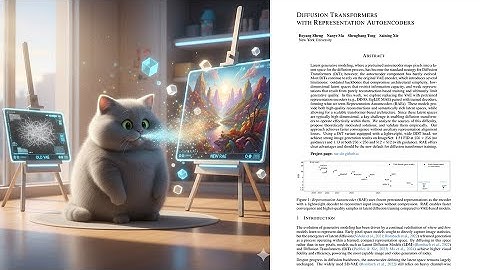 Diffusion Transformers with Representation Autoencoders (Paper Walkthrough)