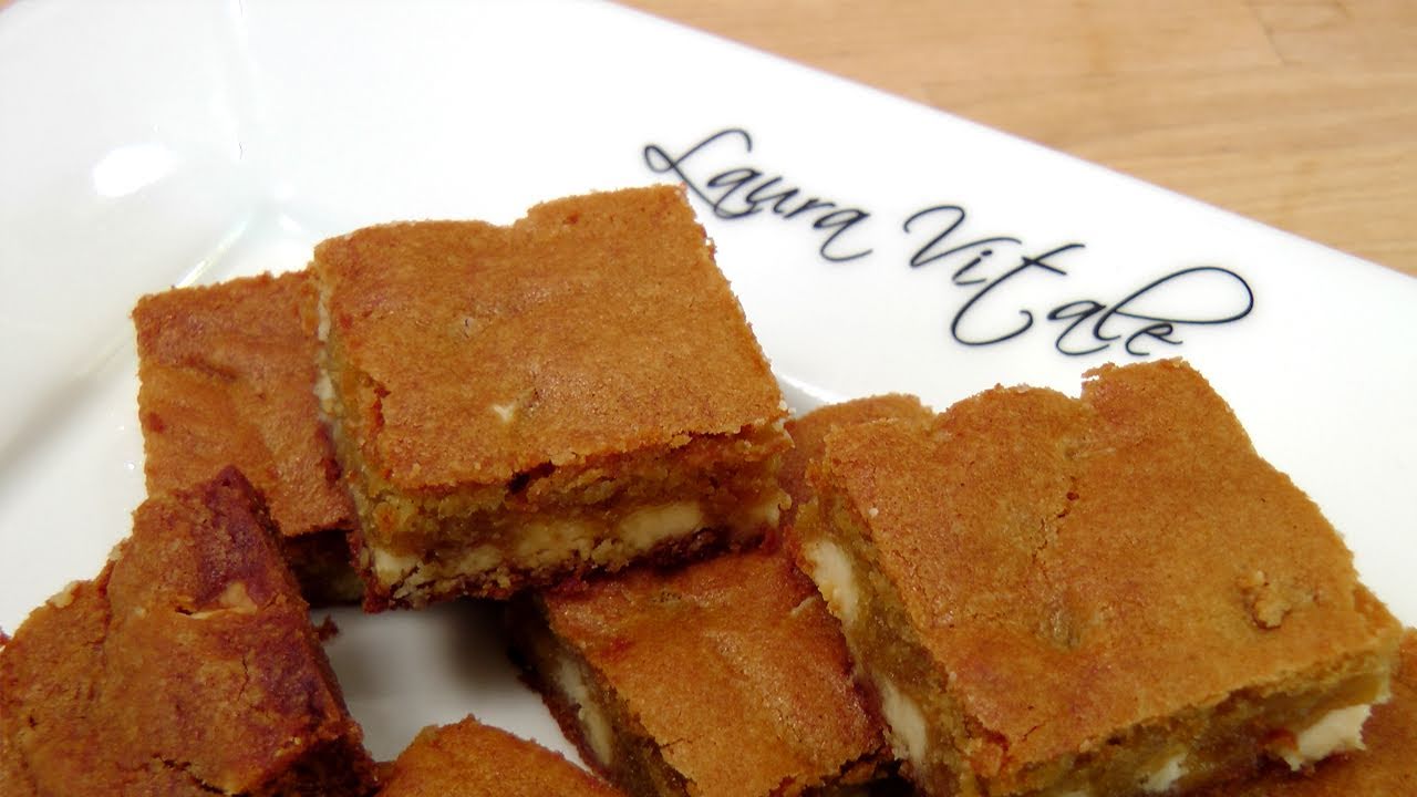 White Chocolate Chip Blondies - Recipe by Laura Vitale - Laura in the Kitchen Episode 148