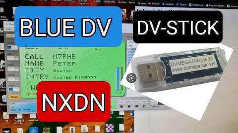 NXDN-BLUE DV - LIVE DVSTICK 30
