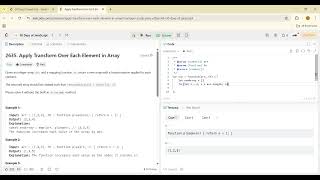Apply Transform Over Each Element in Array