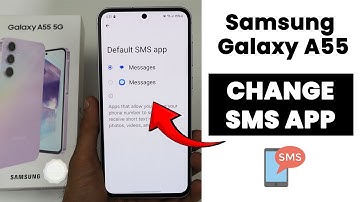 Samsung A35/A55 5G: How to Change Default SMS App