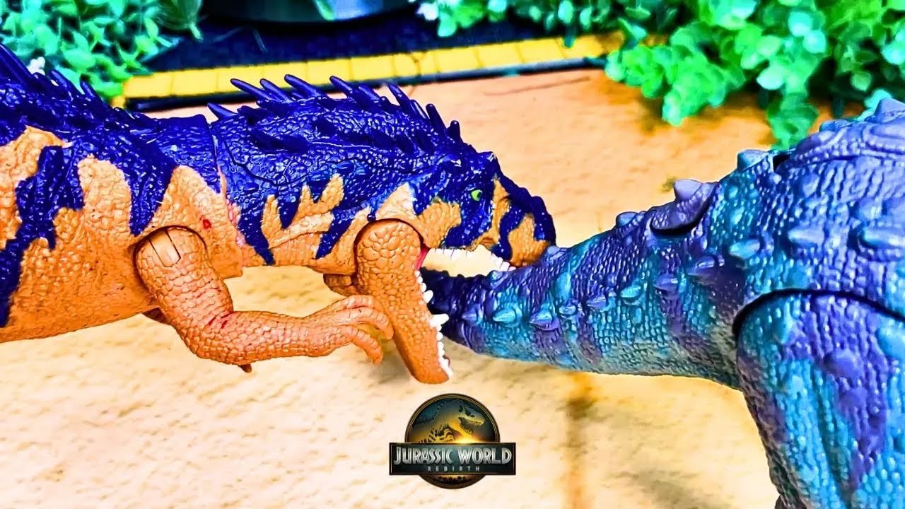 🦖 T-Rex vs Allosaurus Extreme ⚔️ Jurassic Fan Film 🔥 Dinosaur Face-Off Rocks the City Streets! 🌆