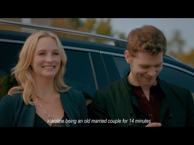 klaroline being an married couple for 14 minutes class=