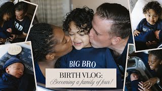 BIRTH VLOG I Becoming a Family of 4 I Positive Induction at 40 weeks pregnant