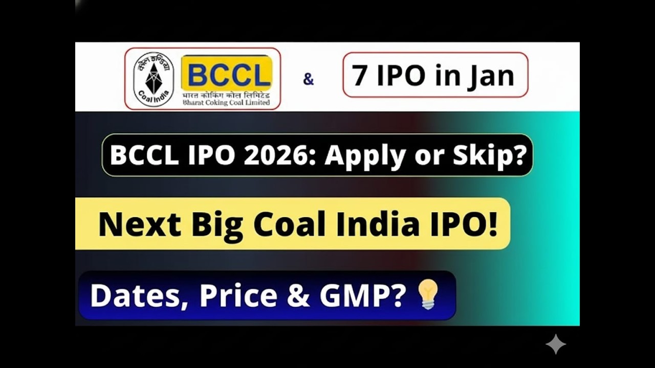 Bharat Coking Coal Ltd (BCCL) IPO 2026 | Dates, Price Band & Key Details | IPO Latest updates |