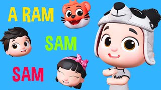 A Ram Sam Sam Dance - Children's Song | Mr. Sun | John Jacob Jingleheimer Schmidt #appMink Kids Song