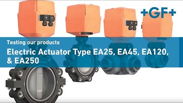 Electric Actuators Type EA25, EA45, EA120 and EA250