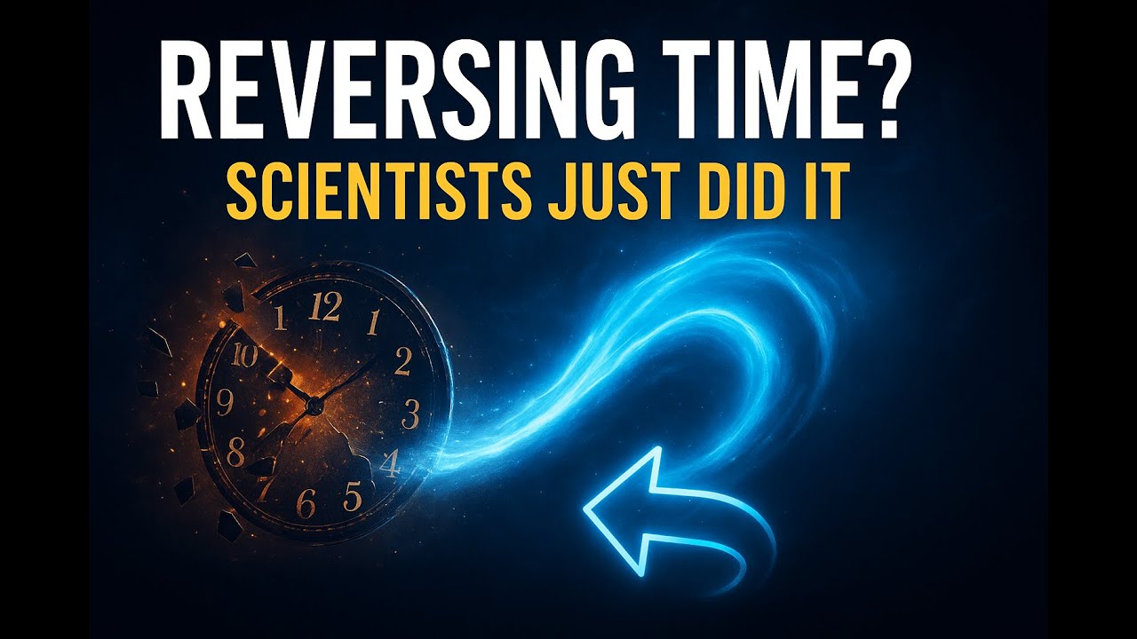 Machine Reverse Time We Finally Found a Way to Reverse Time — For Real - YouTube