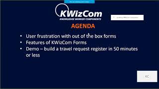 KWIZ Forms Webinar by SharePoint Expert Ishai Sagi