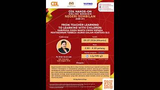 [LIVE] CDL Hands-On NS (Siri 87) — From Teacher Learning to Learning With Children